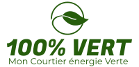 Logo 100% Vert, notre partenaire